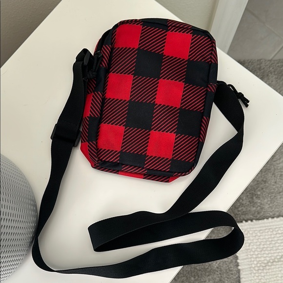 Red and Black Checkered Bag - Picture 4 of 4
